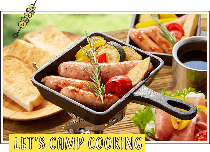 let's camp cooking