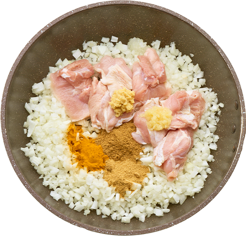 材料をカット