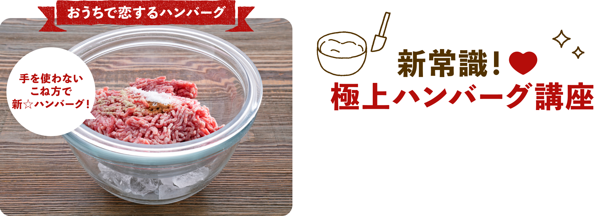 極上ハンバーグ講座