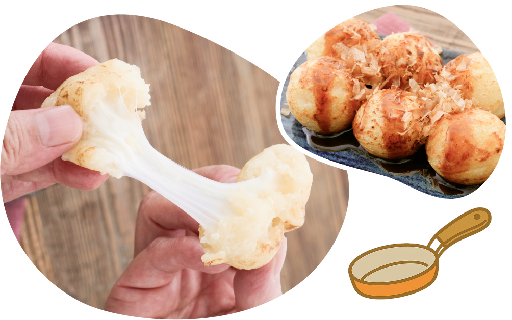 おうちでもちもちレシピを楽しもう！