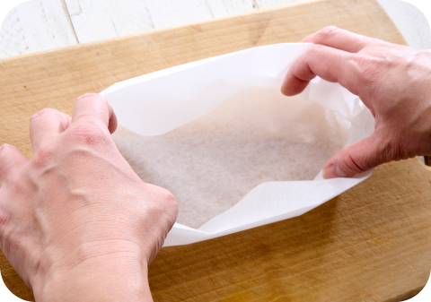 底を平らに整えて完成！