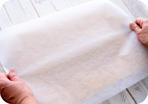 クッキングシートを切る