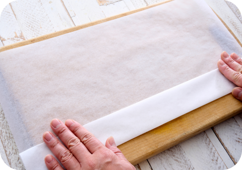 上下を2回ずつ折る