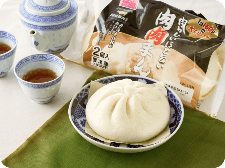 肉らしいほど旨い肉肉まん