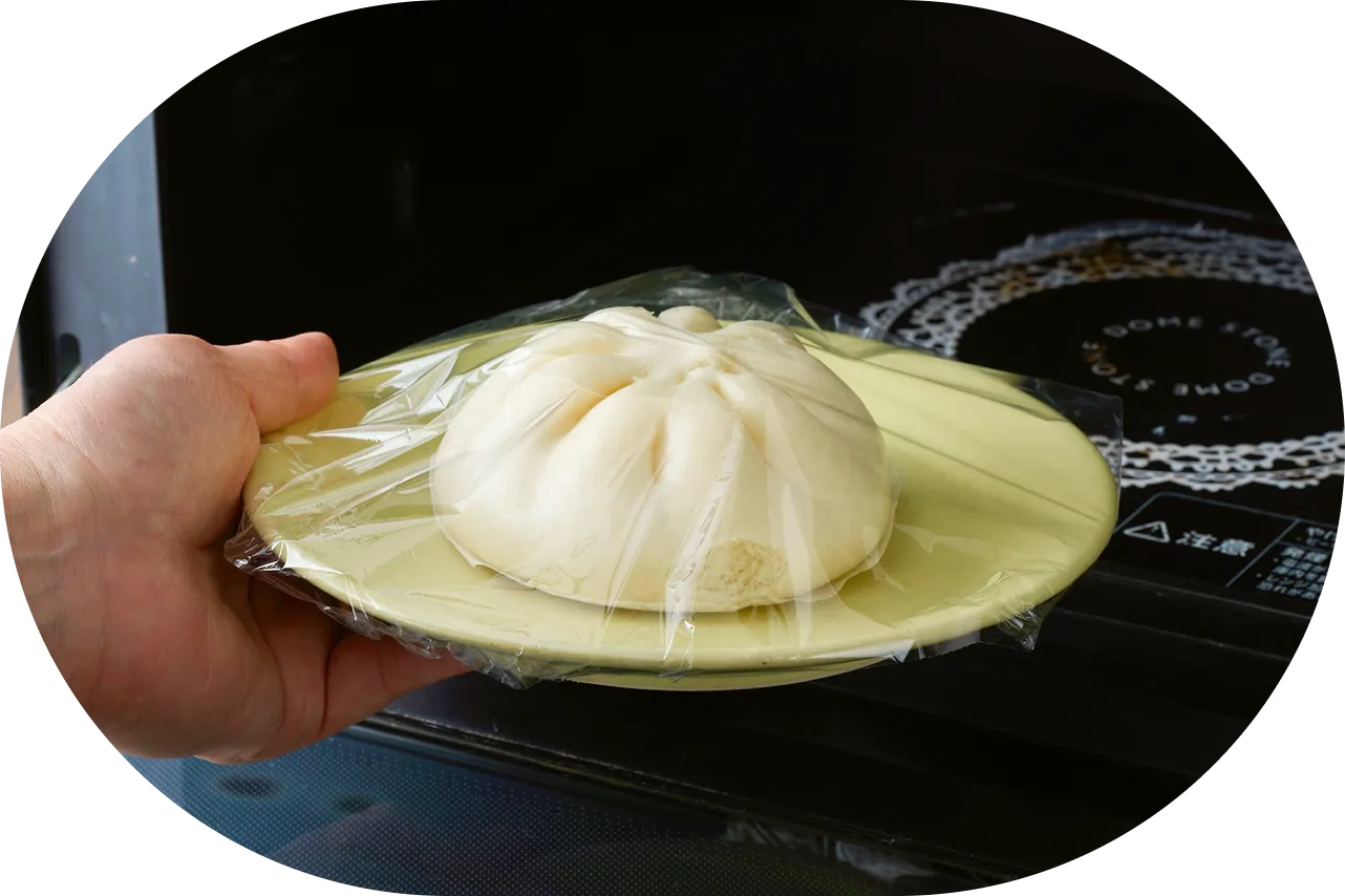 電子レンジで温める