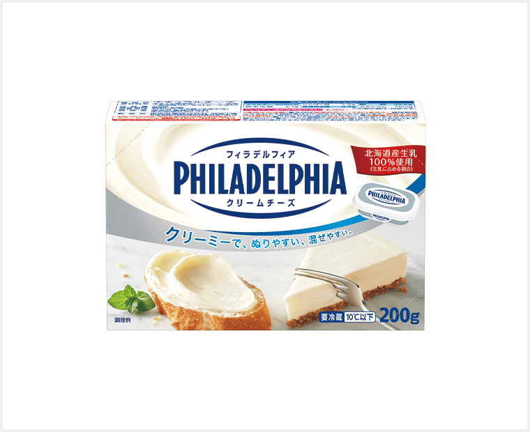 森永乳業　フィラデルフィアクリームチーズ
