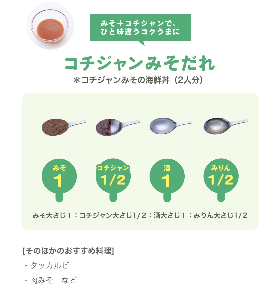 コチジャンみそだれ