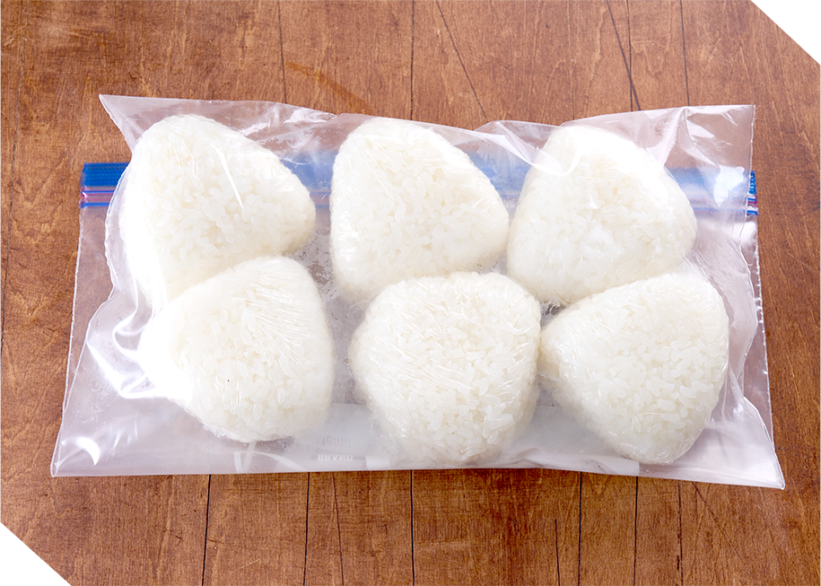 冷凍おむすび