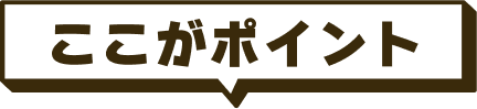 ここがポイント