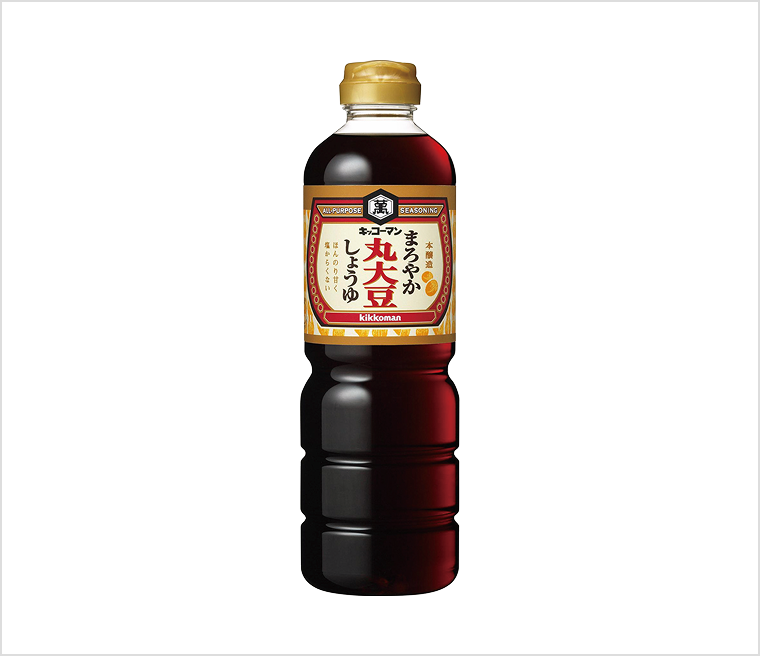キッコーマンまろやか丸大豆しょうゆ1L