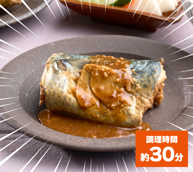 さばの味噌煮定食