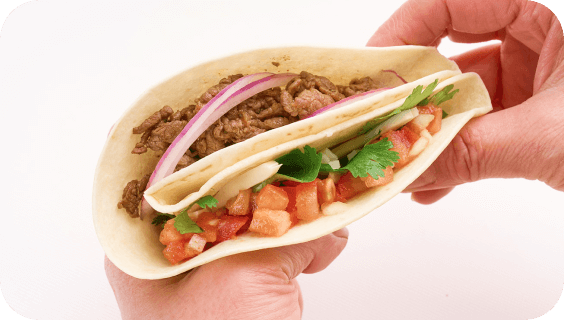 さらに半分にたたむ