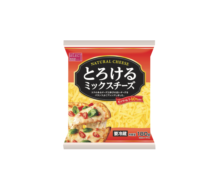 食卓応援セレクト とろけるミックスチーズ　