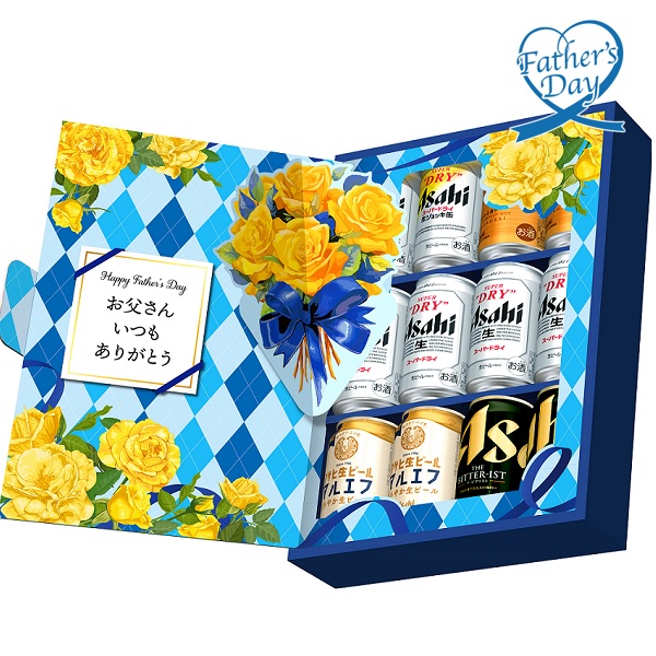 アサヒビール ５種装飾付きセット JS-FG