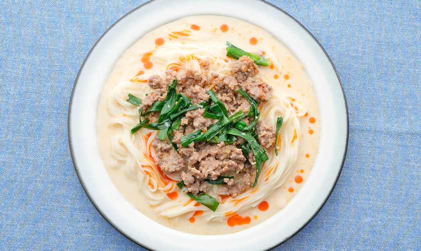 冷やし坦々そうめん