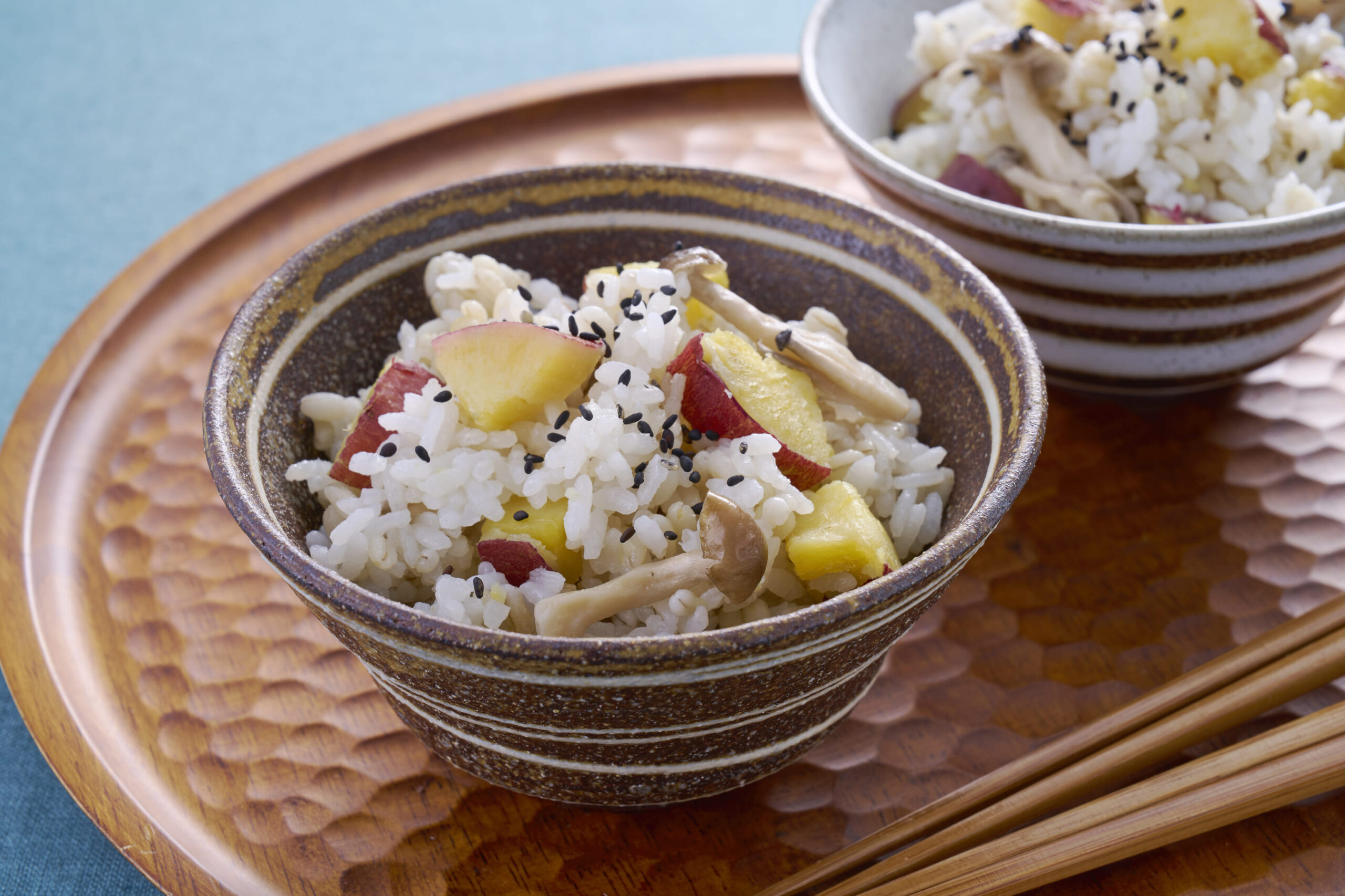 さつまいもでもち麦炊飯ご飯
