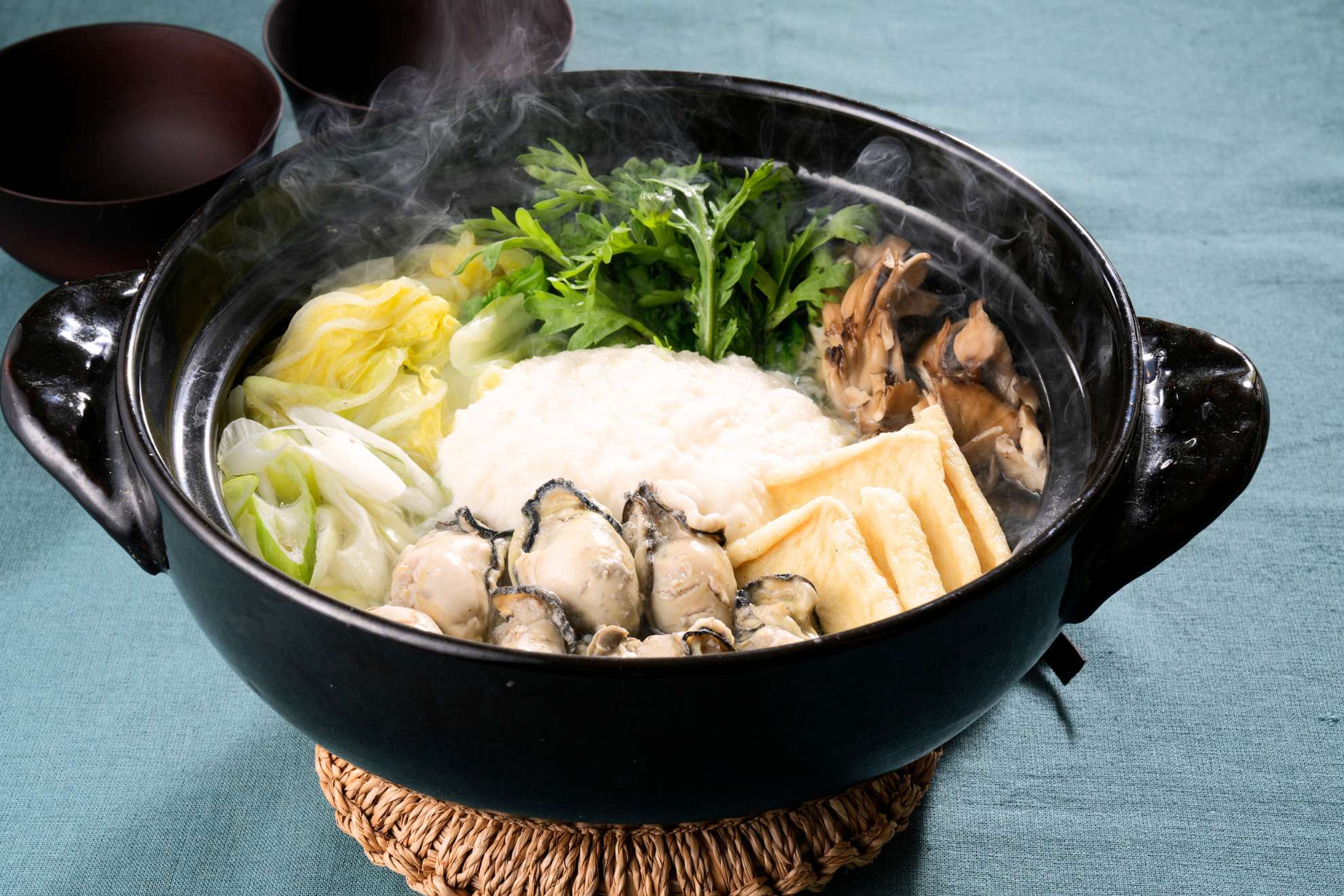 牡蠣のとろろ鍋