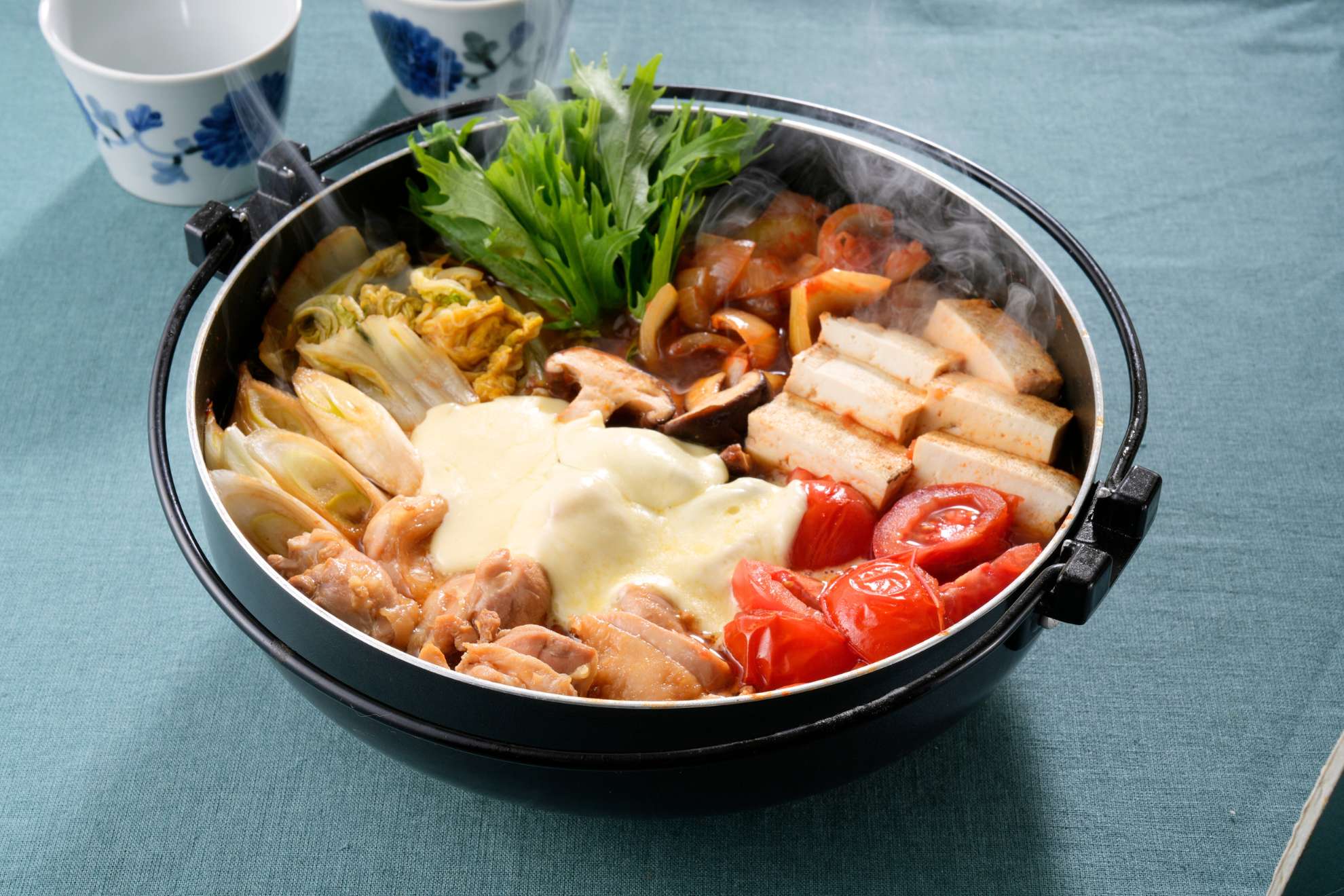 トマトチーズすき焼き