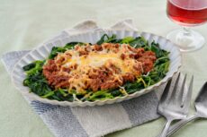 ポパイミートソースグラタン